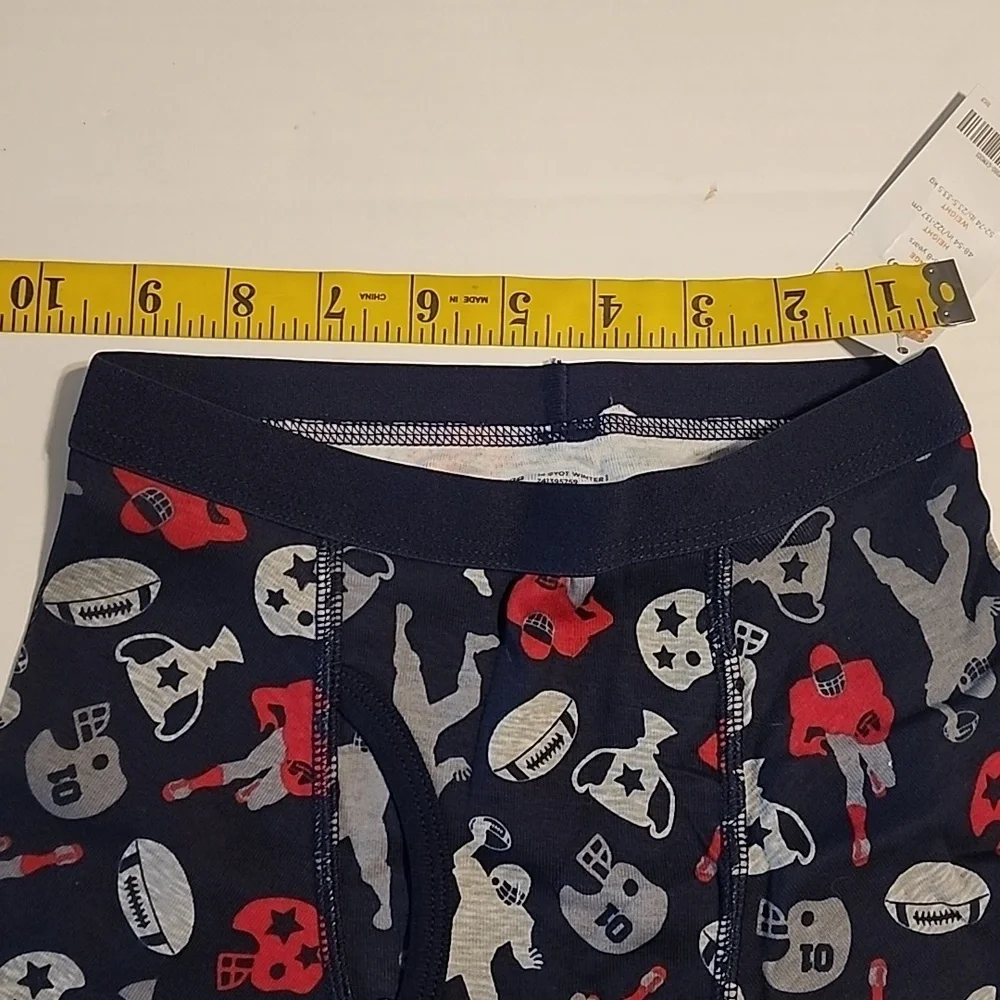 Gymboree 2 Pc Underear Briefs Boxers Boy Sz 7-8 London Football